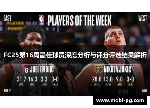 FC25第16周最佳球员深度分析与评分评选结果解析 FC25第16周最佳球员深度分析与评分评选结果解析