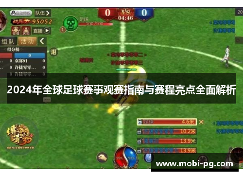 2024年全球足球赛事观赛指南与赛程亮点全面解析 2024年全球足球赛事观赛指南与赛程亮点全面解析