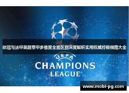 欧冠与法甲英超意甲多维度全面区别深度解析实用权威终极指南大全